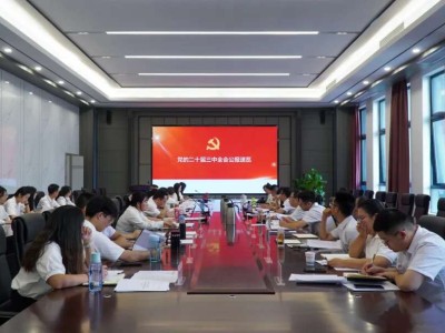 学院召开暑假党总支中心组(扩大)学习会议，传达学习贯彻习近平法治思想以及党的二十届三中全会精神