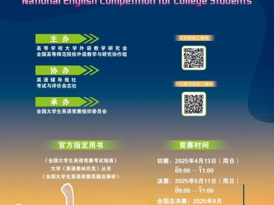 关于组织参加2025年全国大学生英语竞赛的通知