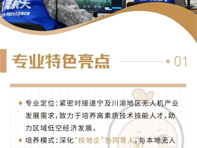 遂职·招生丨无人机应用技术：翱翔智慧天际，开创低空未来！